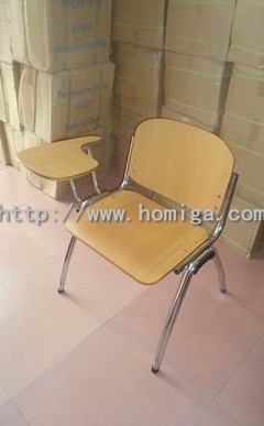 防火板培訓(xùn)椅, 防火板培訓(xùn)椅圖片, 帶寫字板的防火板培_佛山